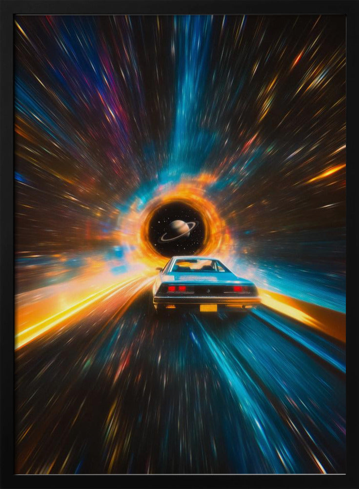 Kosmische Autoreise | Poster