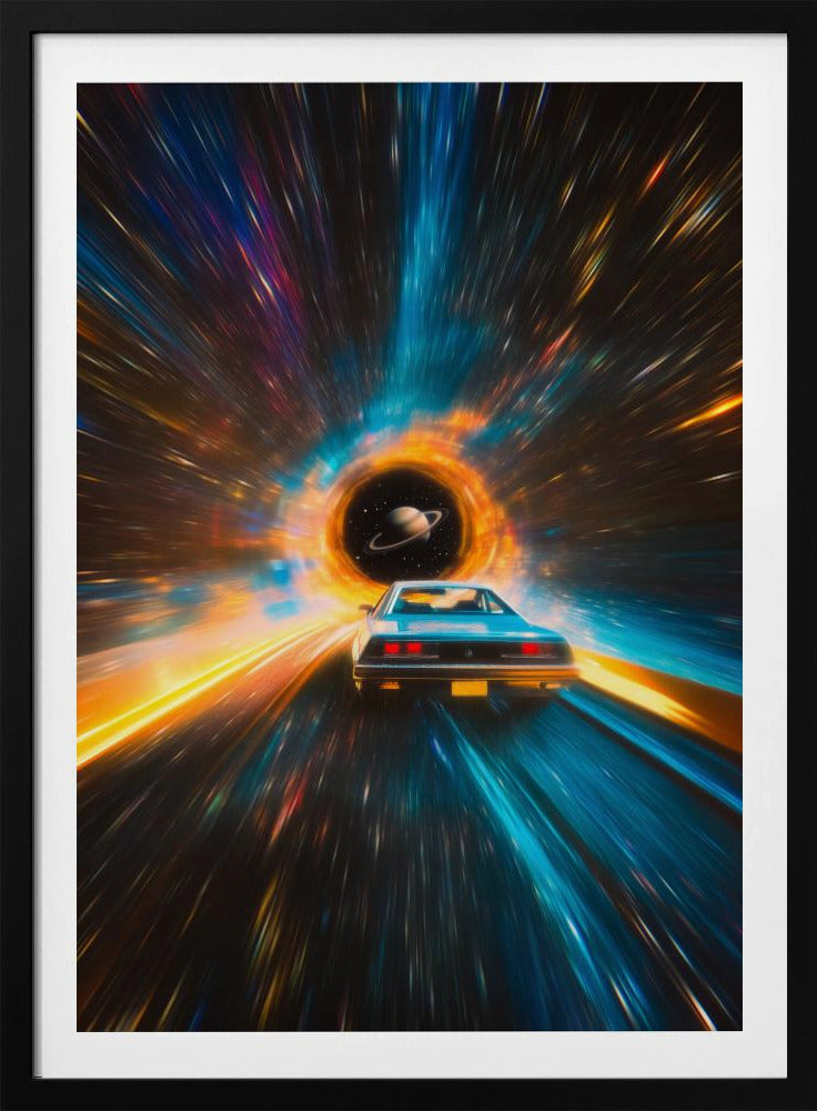 Kosmische Autoreise | Poster