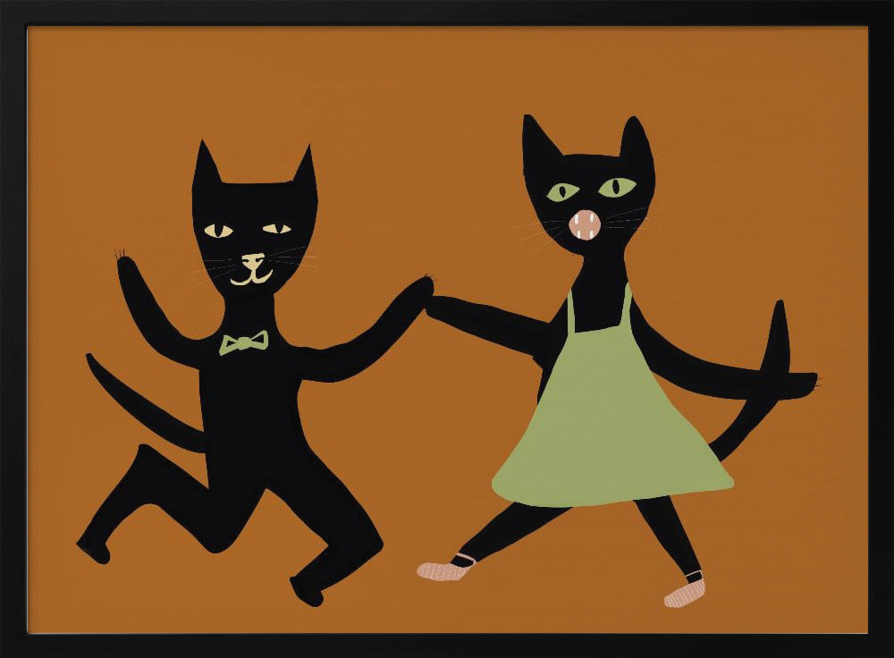 Tanzende Katzen | Poster