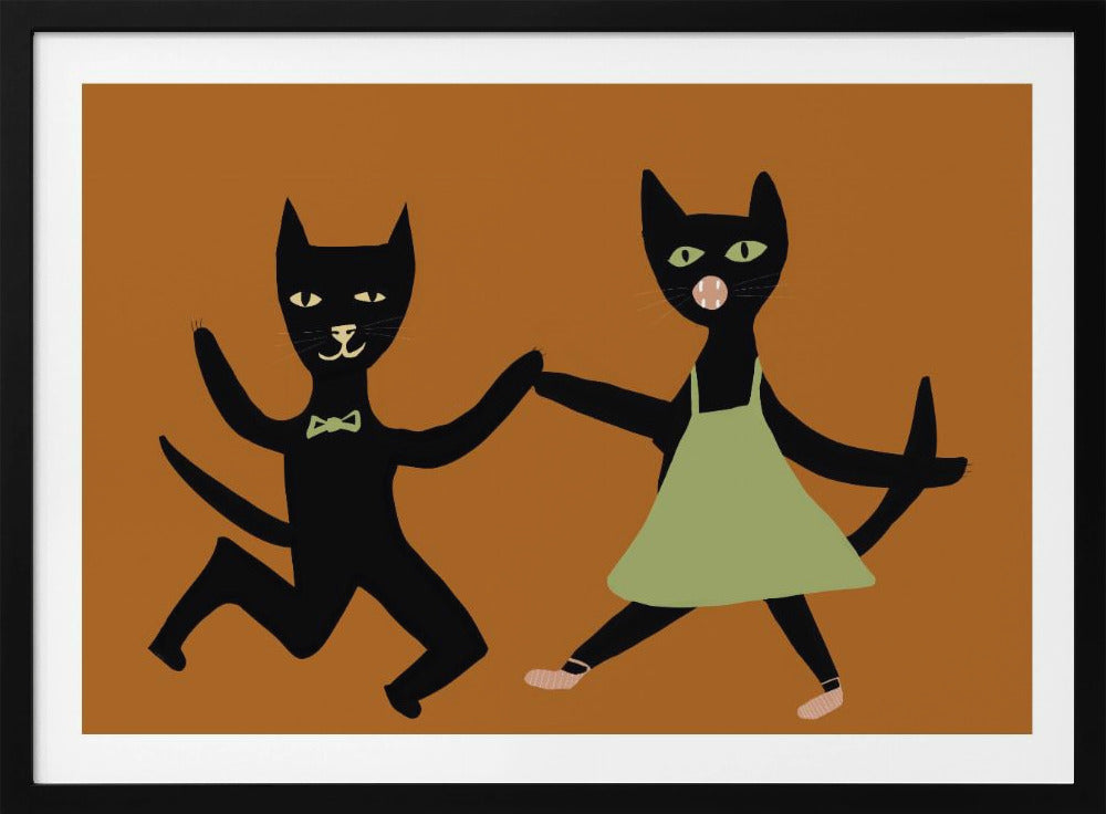 Tanzende Katzen | Poster