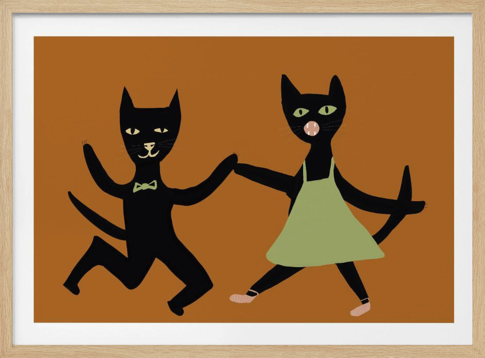 Tanzende Katzen | Poster