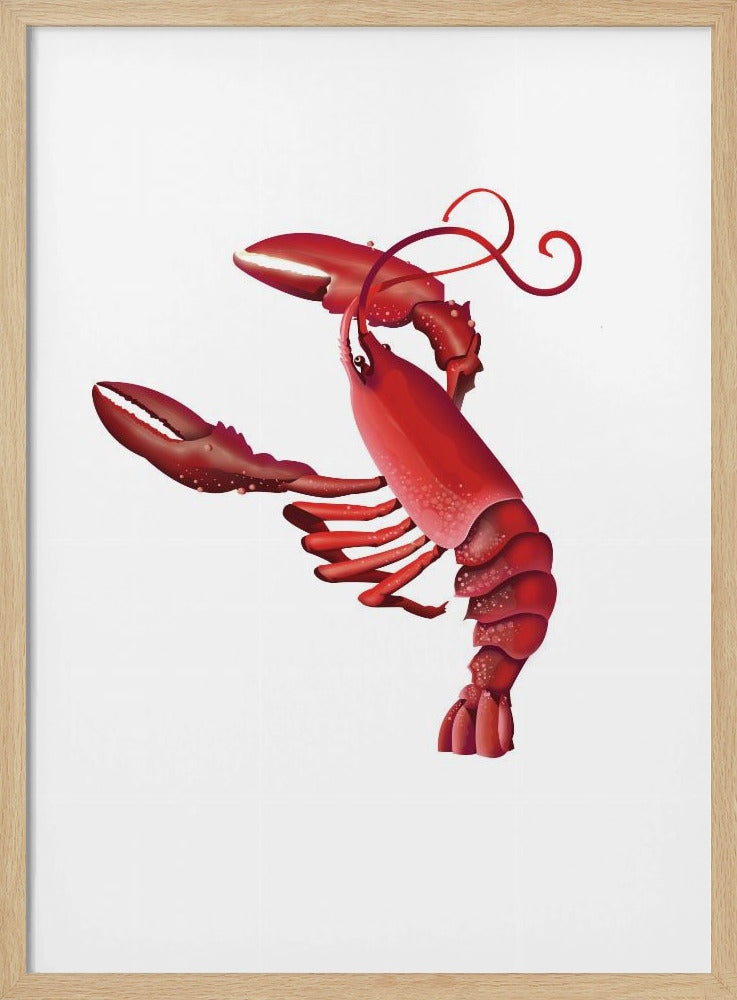 Lebhafter Hummertanz | Poster