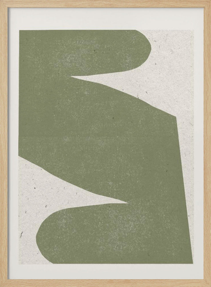 Sanfter grüner Fluss | Poster