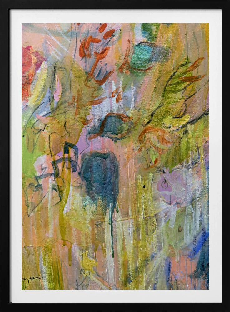 Magischer Garten der Farben | Poster