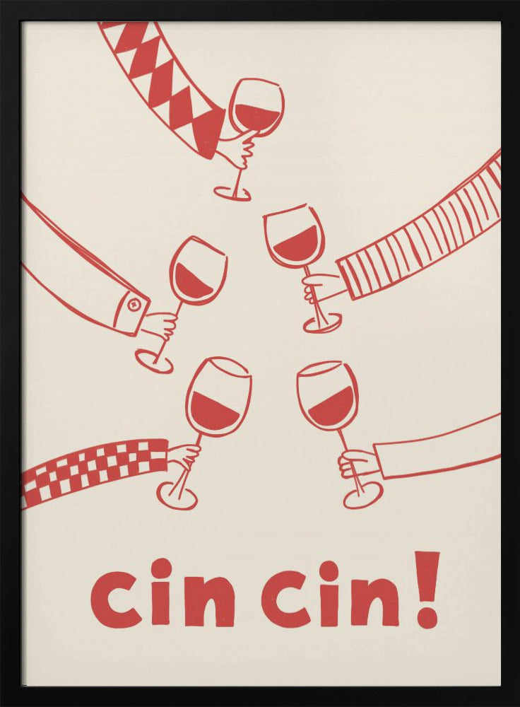 Cin cin! Weinparty mit Freunden | Poster