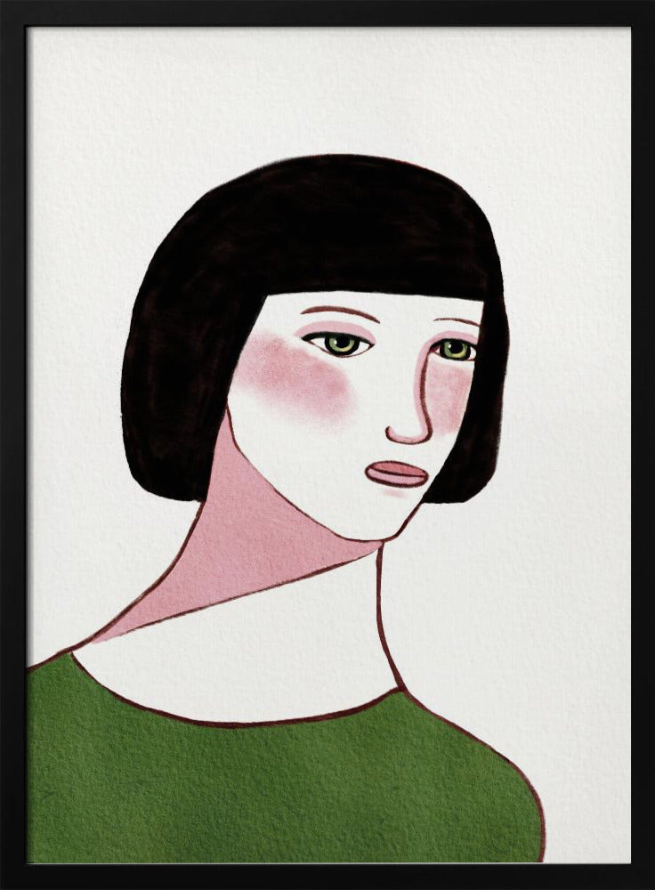 Junge Dame | Poster
