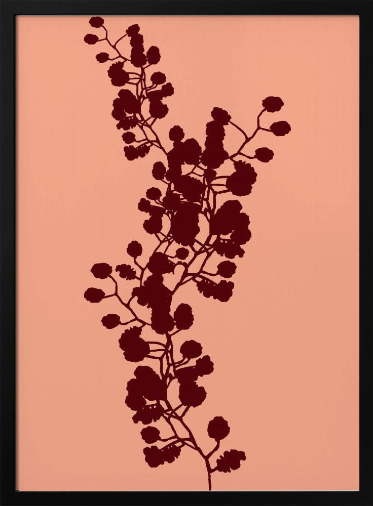 Blumensilhouette 3 | Poster