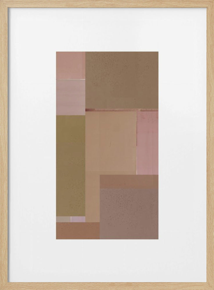 Abstrakte strukturierte Komposition 6 | Poster