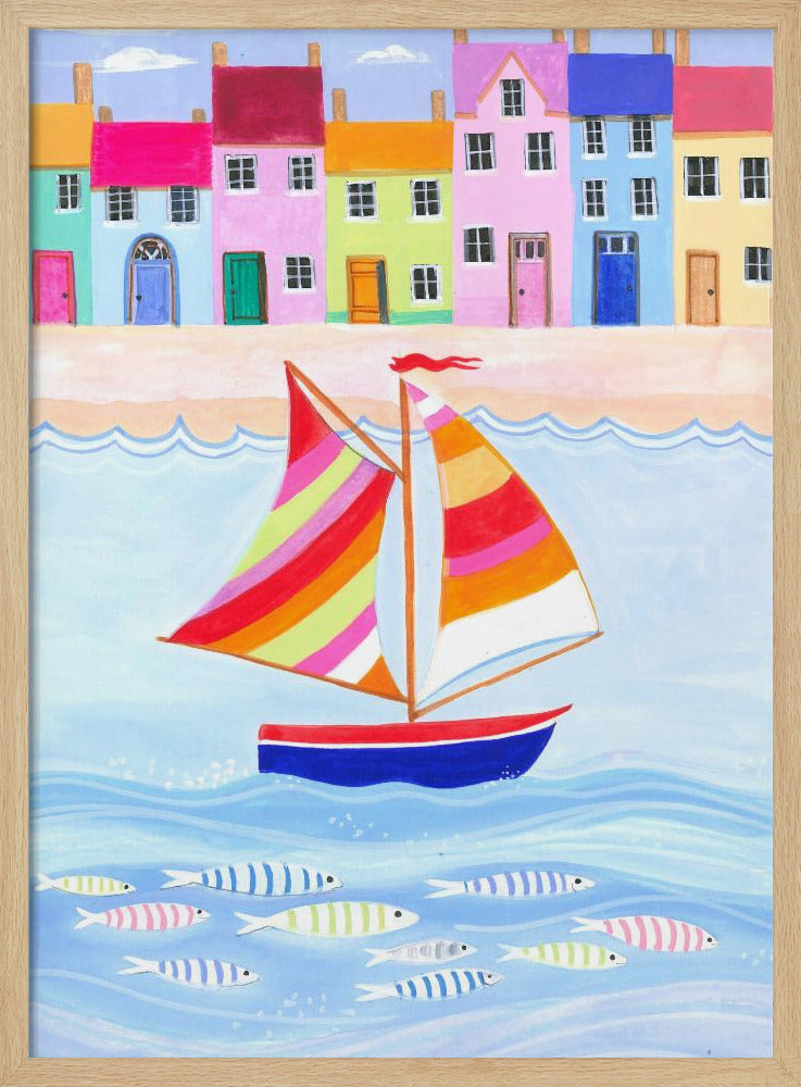 Das Fischerboot | Poster