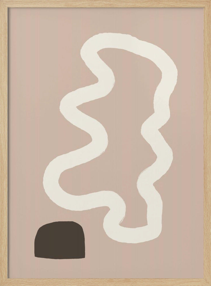Abstrakter Weg | Poster