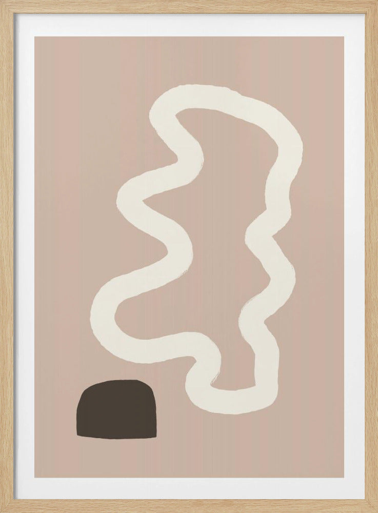 Abstrakter Weg | Poster