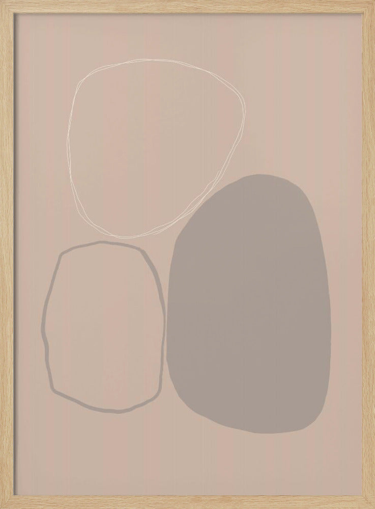 Weiche geometrische Drift | Poster
