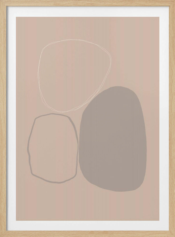 Weiche geometrische Drift | Poster