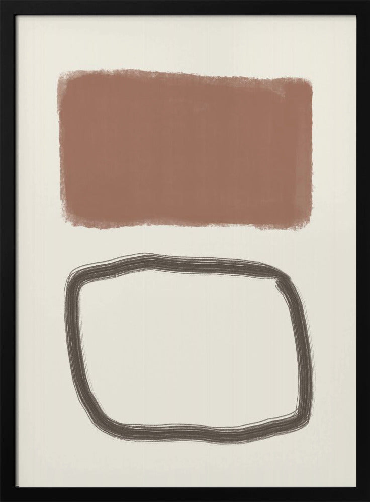 Minimalistisches abstraktes Design | Poster