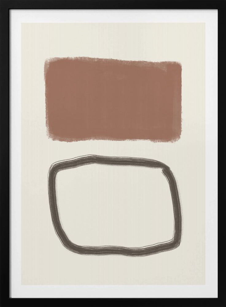 Minimalistisches abstraktes Design | Poster