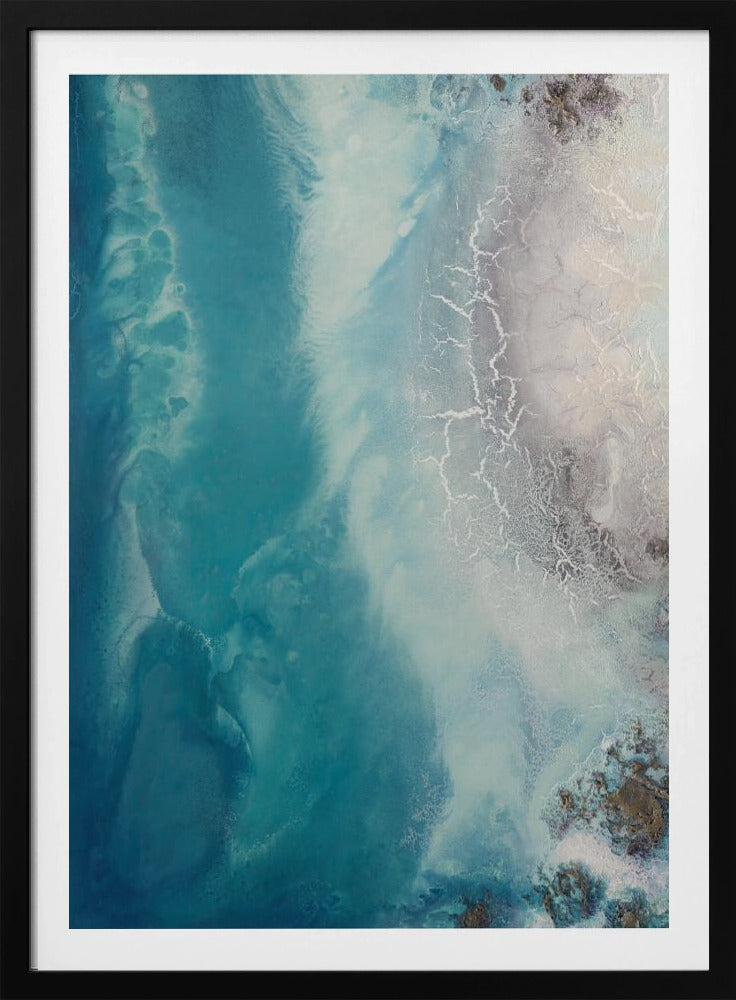 Beruhigendes Meer - Ozeanströmung 1 | Poster
