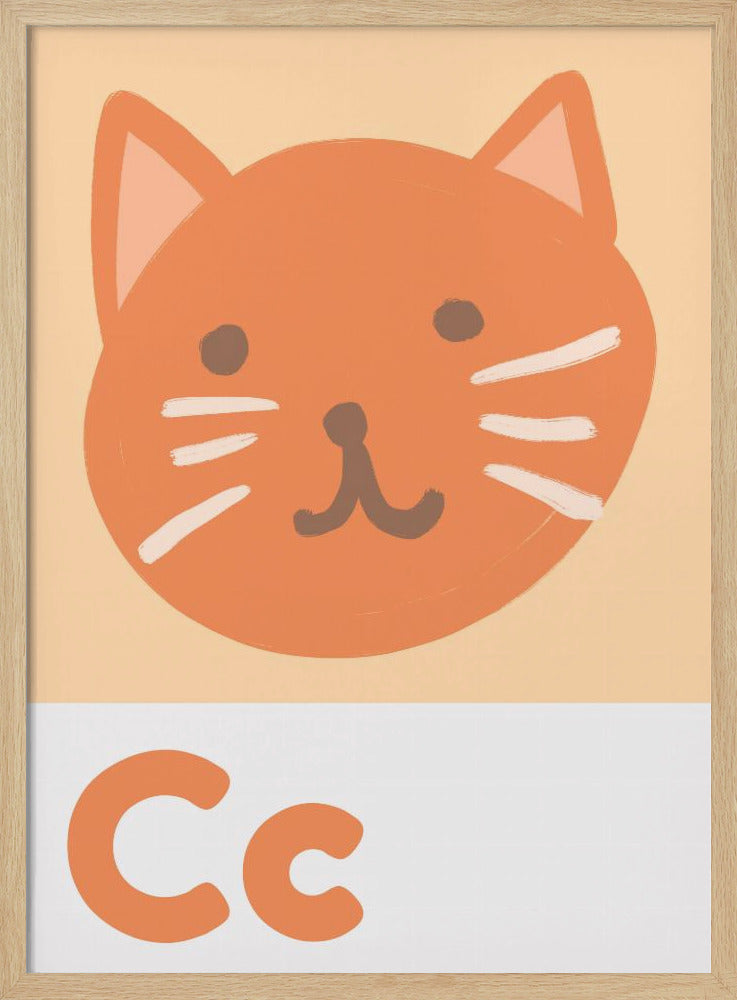 Kuschelkatze C | Poster