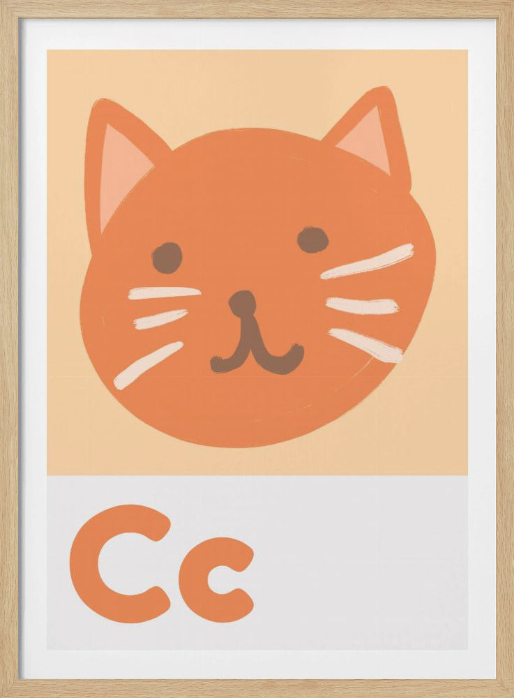 Kuschelkatze C | Poster