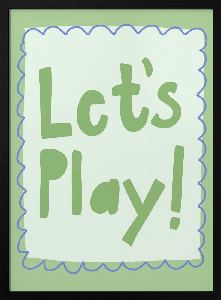 Spielzeit-Einladung | Poster