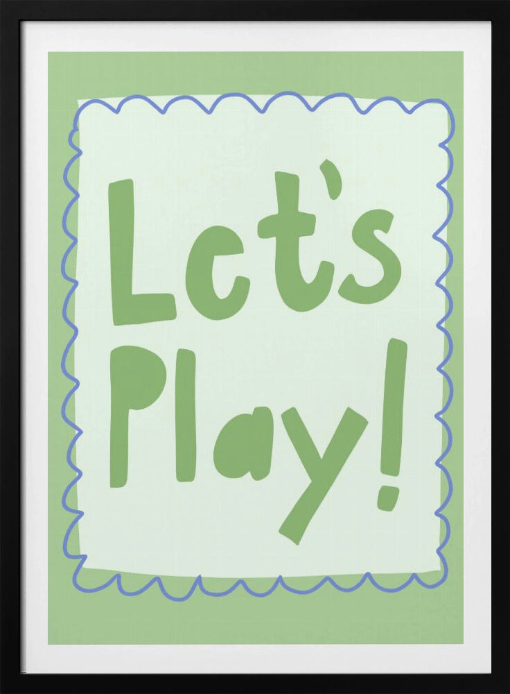 Spielzeit-Einladung | Poster