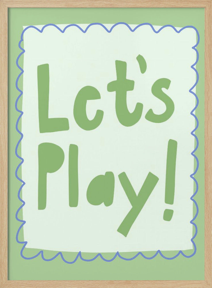 Spielzeit-Einladung | Poster