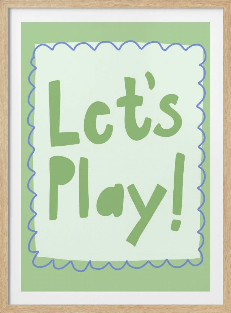Spielzeit-Einladung | Poster