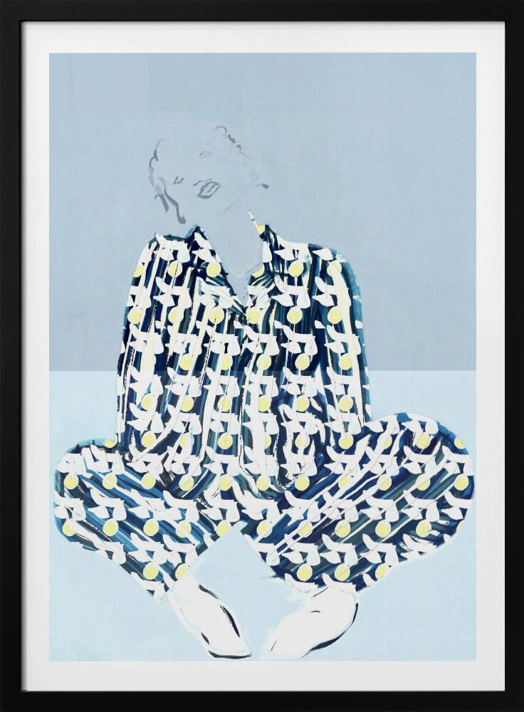 Pyjama-Frau 1 | Poster