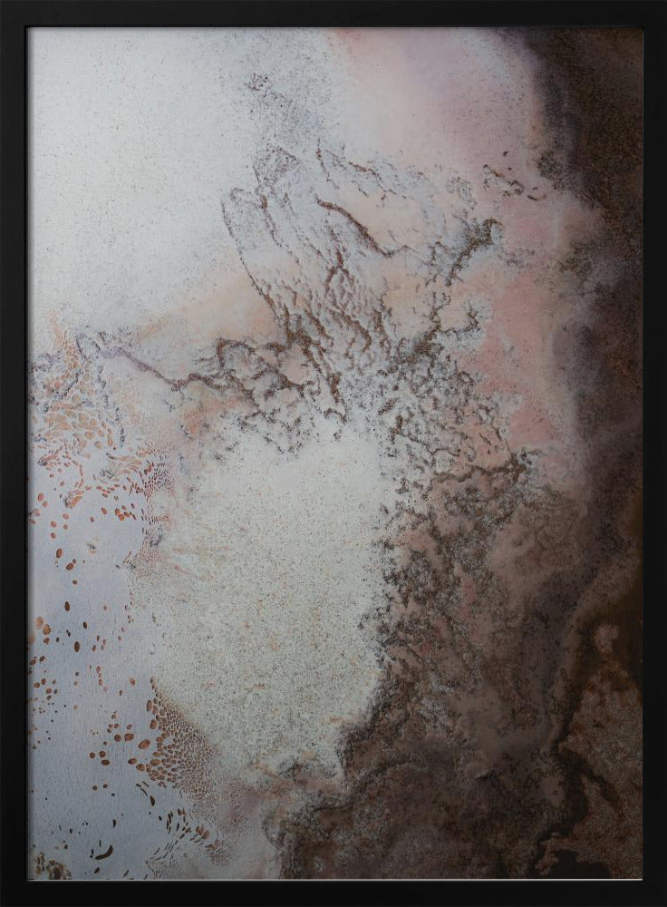Lake Eyre Upscaled - Rote Erdstimmung | Poster
