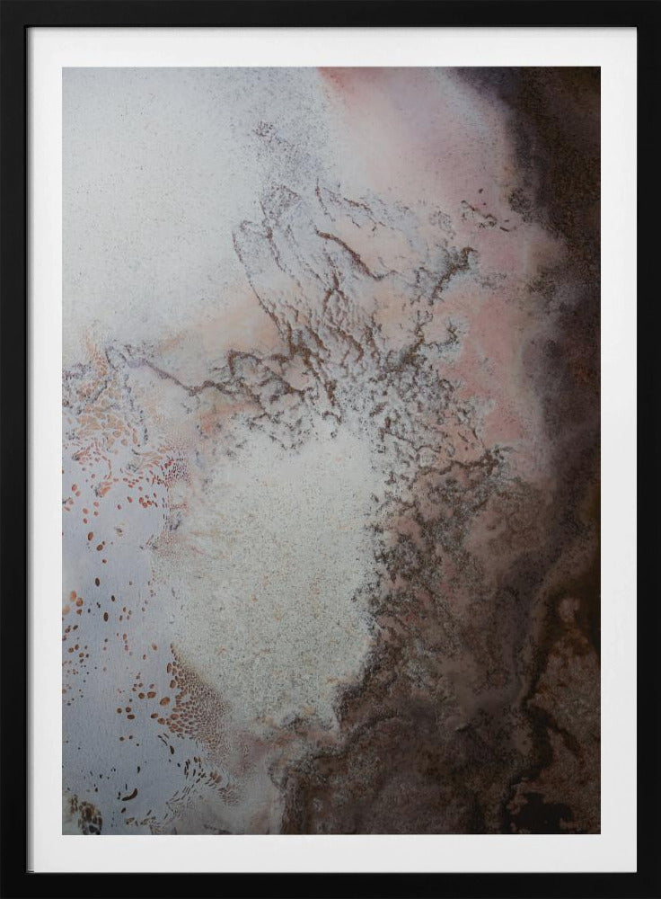 Lake Eyre Upscaled - Rote Erdstimmung | Poster