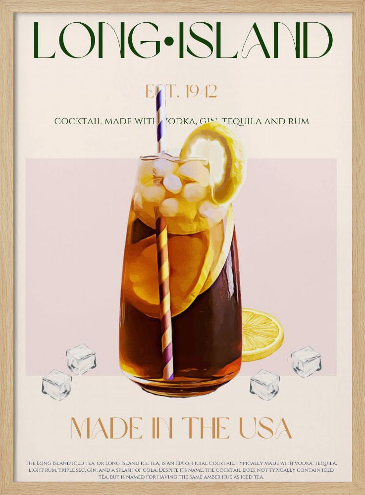 Insel-Cocktail-Genuss | Poster