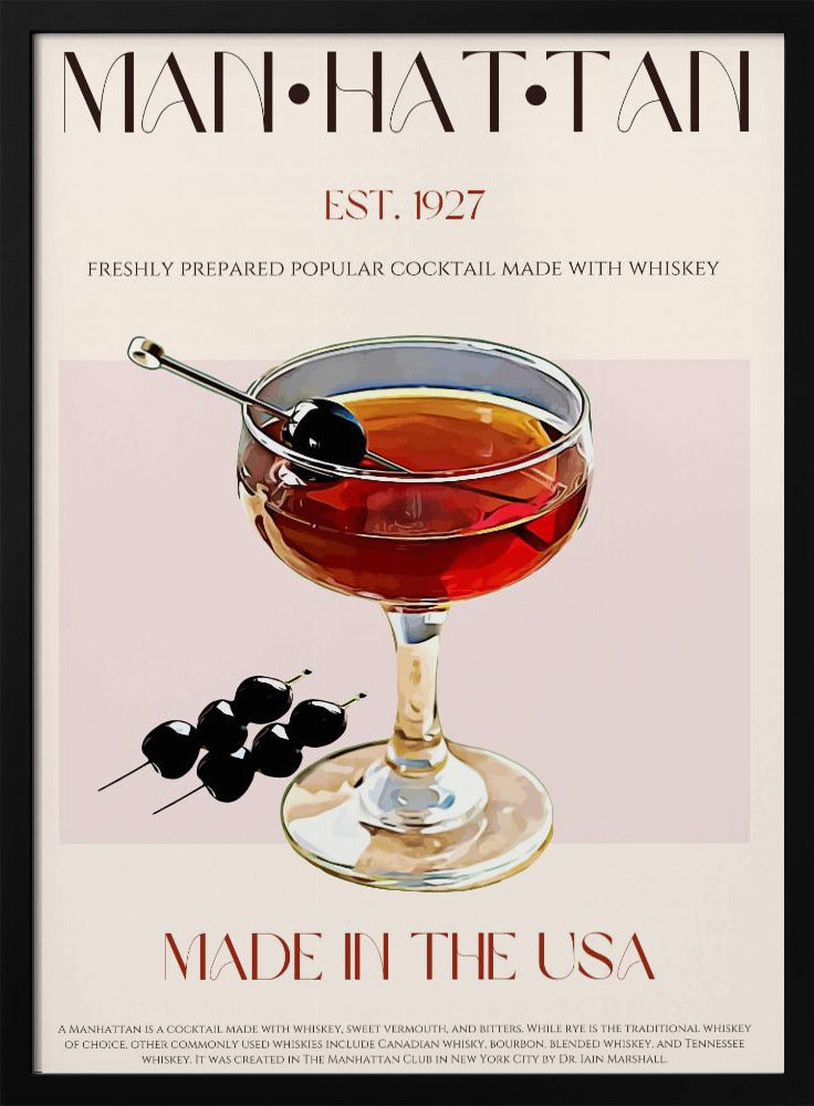 Klassisches Manhattan | Poster