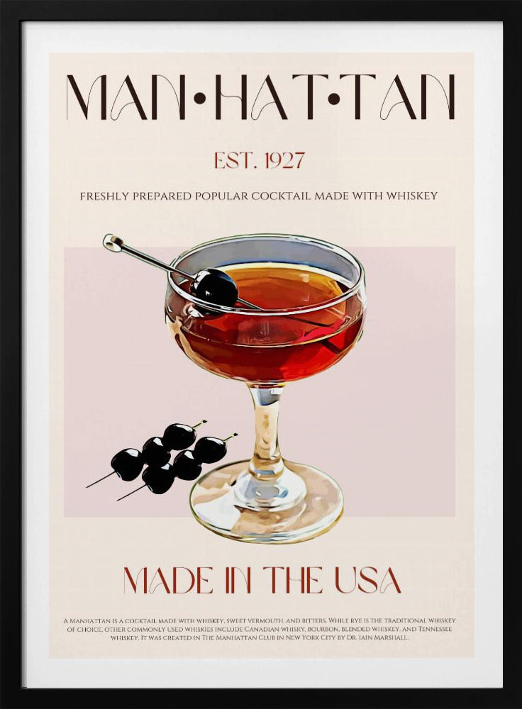 Klassisches Manhattan | Poster