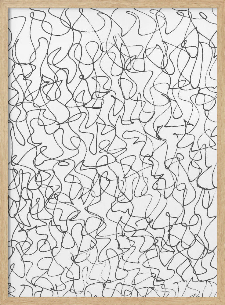Chaotische Linie 2 | Poster