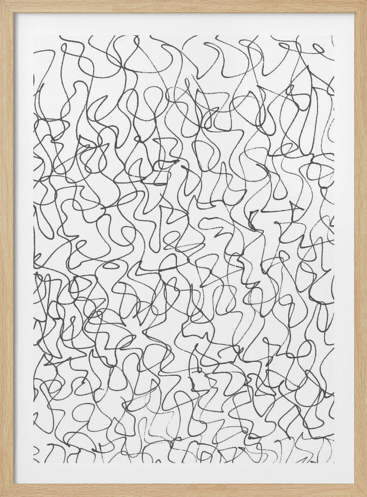 Chaotische Linie 2 | Poster