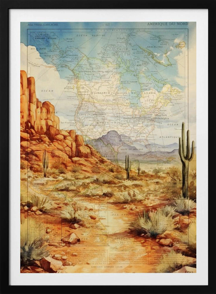 Arizona-Wüste | Poster