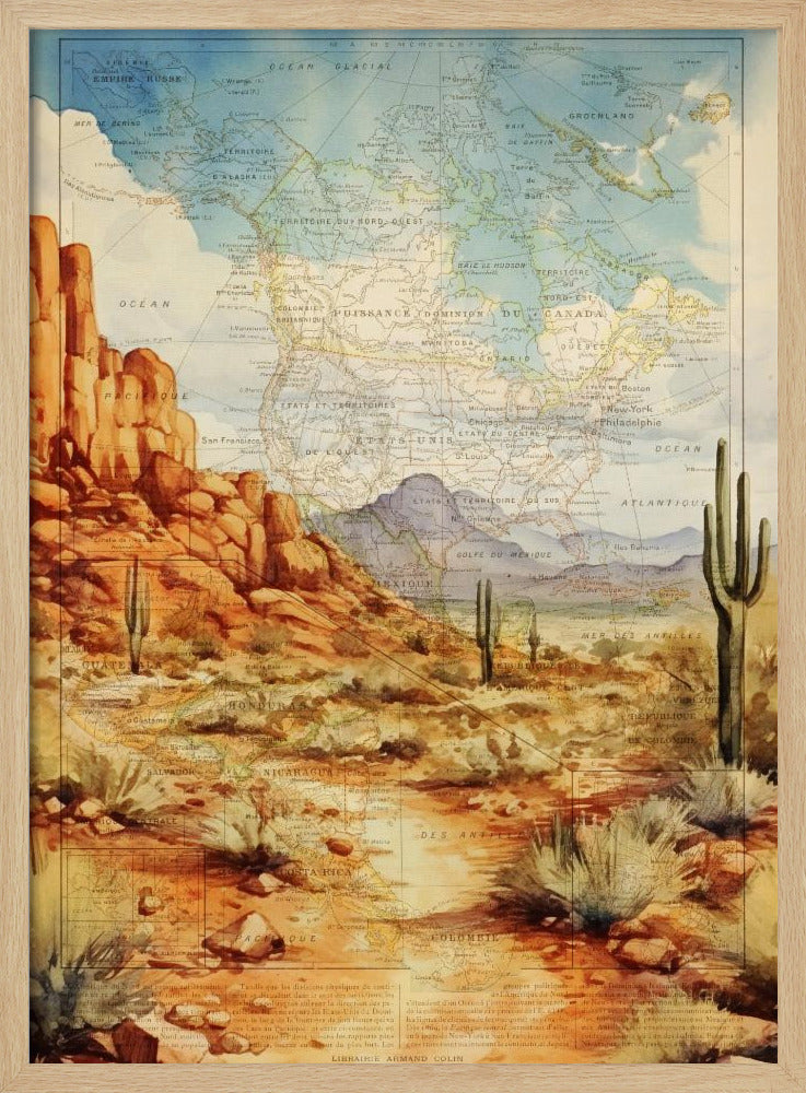 Arizona-Wüste | Poster