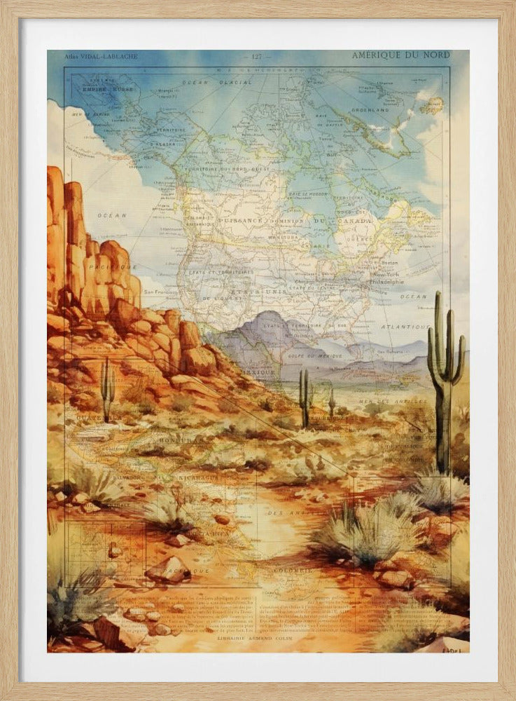Arizona-Wüste | Poster