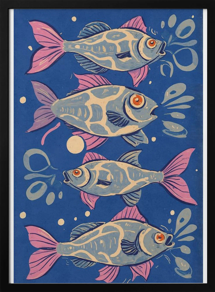 Lebendiger Wassertanz | Poster