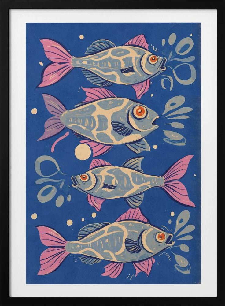 Lebendiger Wassertanz | Poster