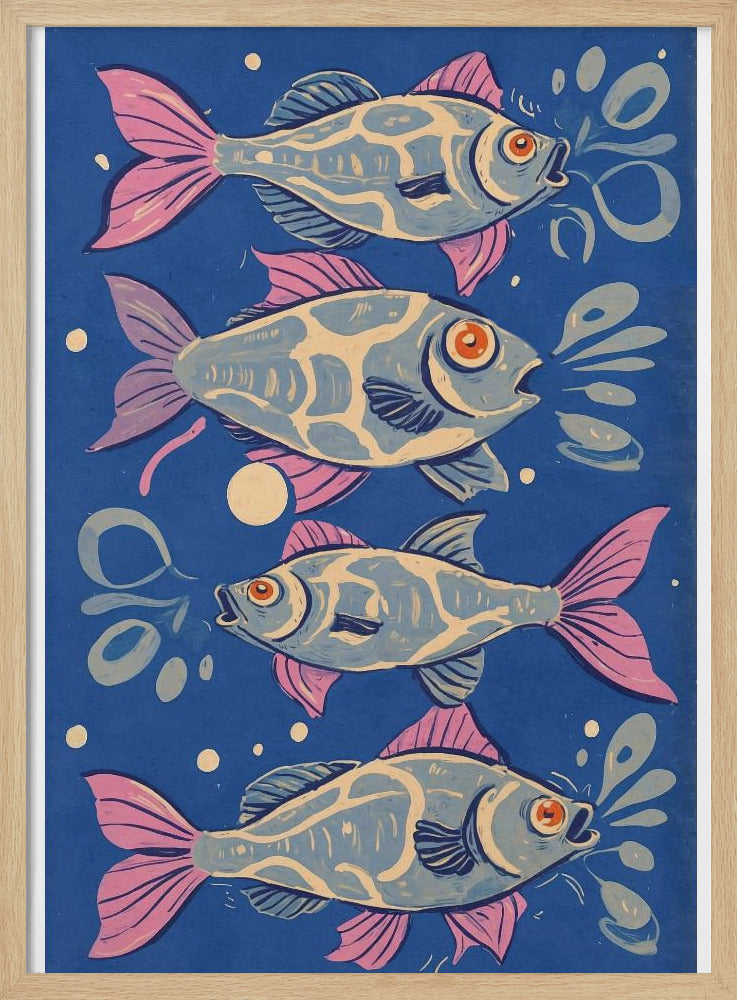 Lebendiger Wassertanz | Poster