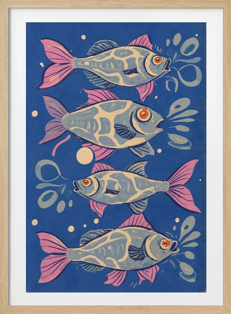 Lebendiger Wassertanz | Poster