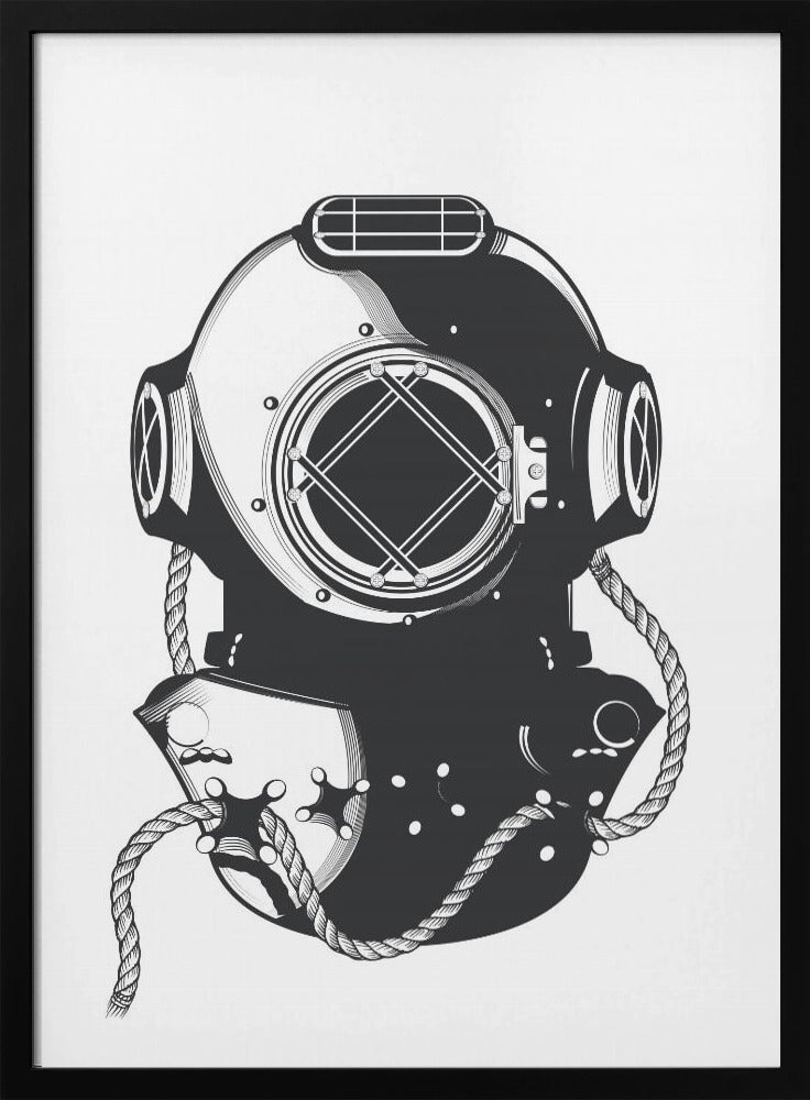 Vintage Taucher | Poster
