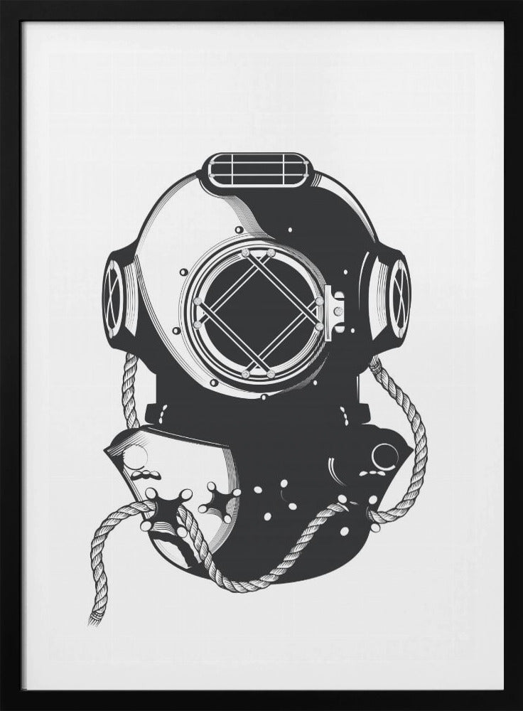 Vintage Taucher | Poster