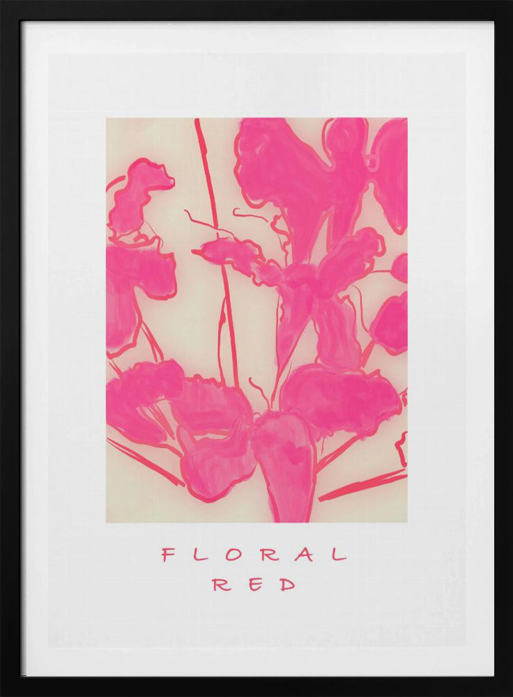 Blumenrot | Poster