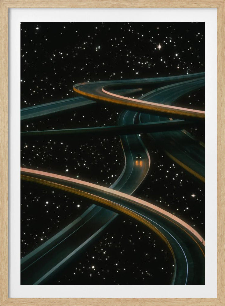 Alleine fahren, an dich denken | Poster