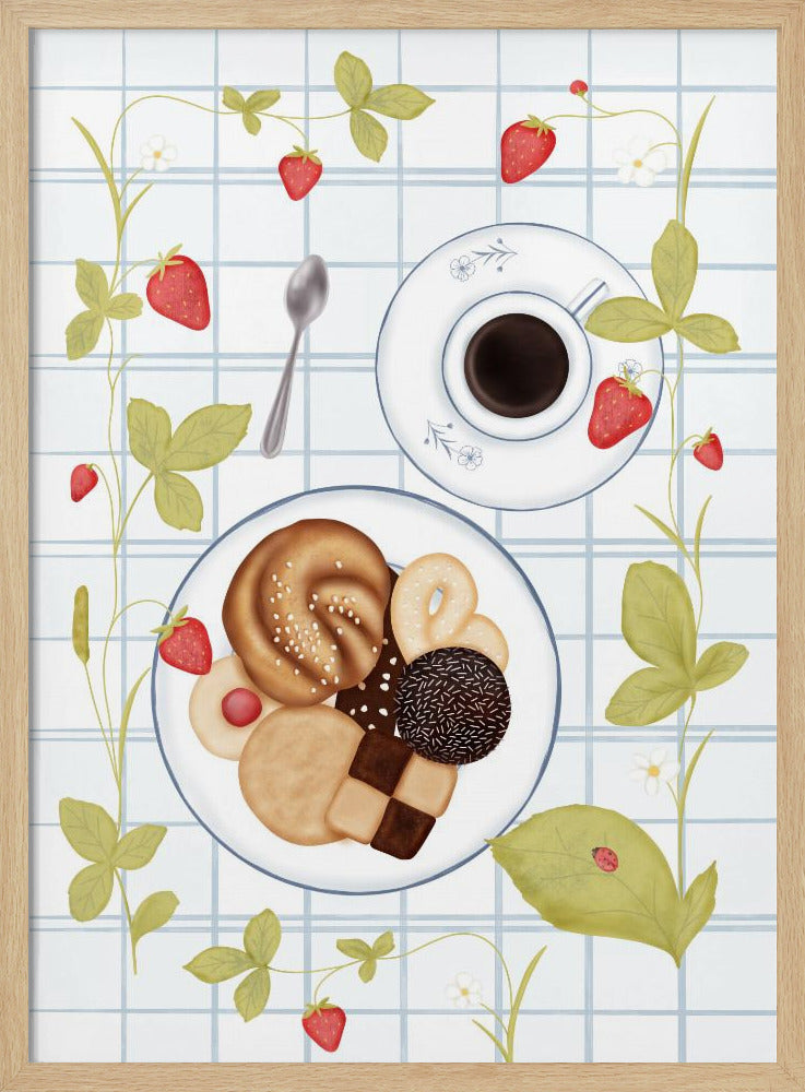 Fika in Schweden | Poster