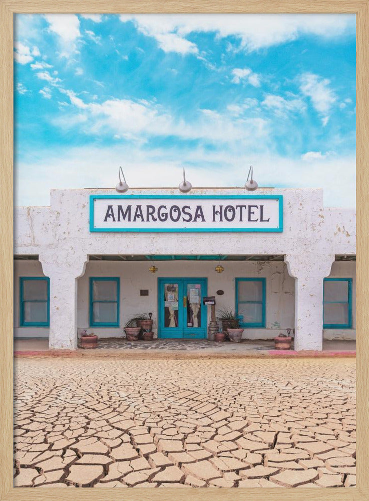 Historisches Amargosa Hotel und Opernhaus in Death Valley Junction, Kalifornien | Poster