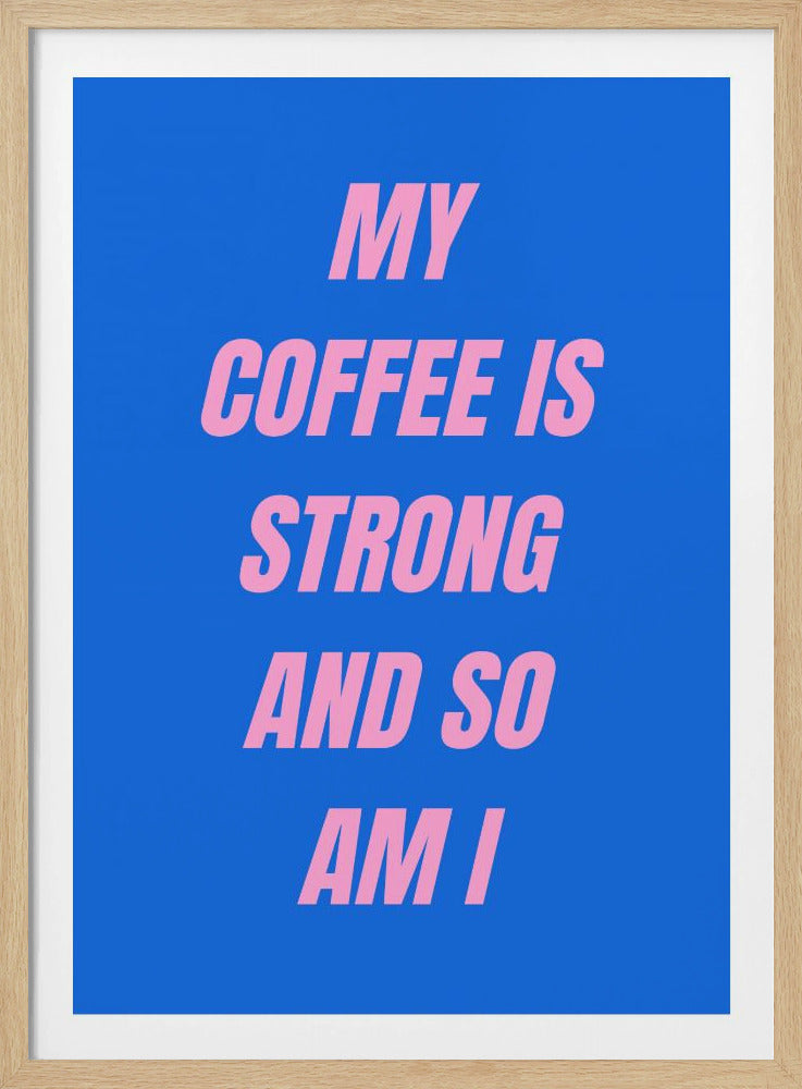 Starker Kaffee | Poster