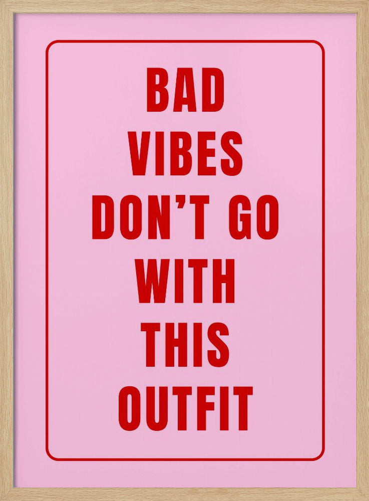 Positive Vibe Garderobe | Poster