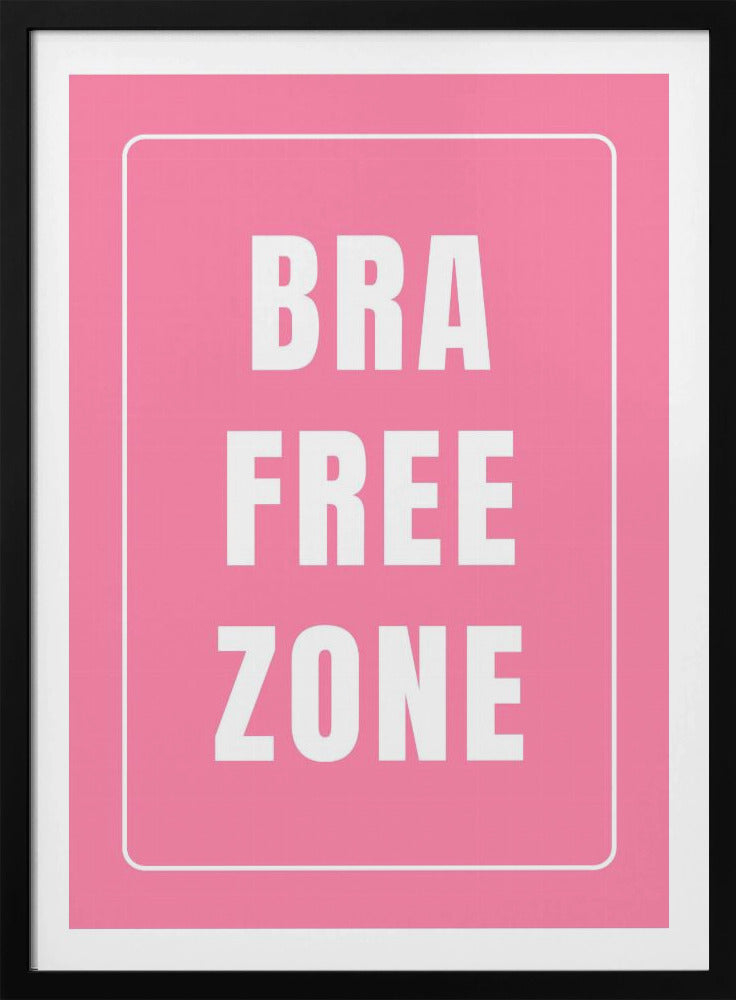 Freiheitszone-Schild | Poster